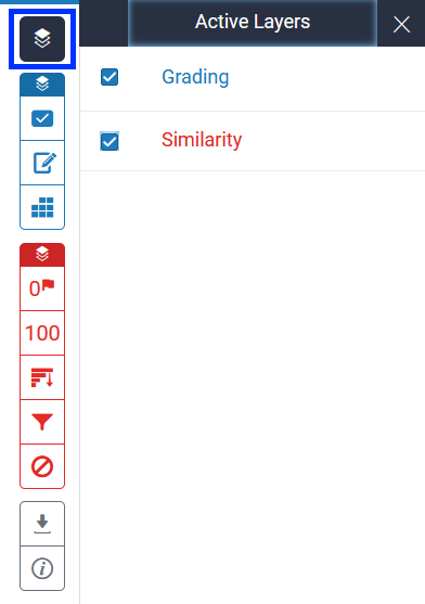 Moodle - Turnitin - Feedback Studio - Toolbar - Active Layers